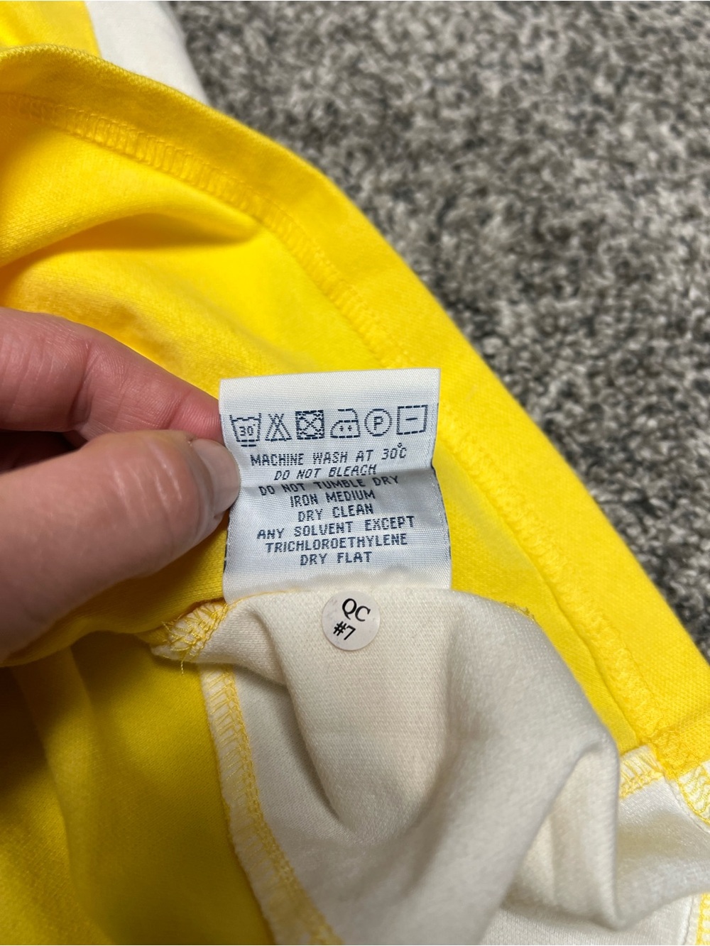 Burberry XS Yellow Sleeveless Polo Tank Collared Top Preppy Golf Tennis - Picture 7 of 11